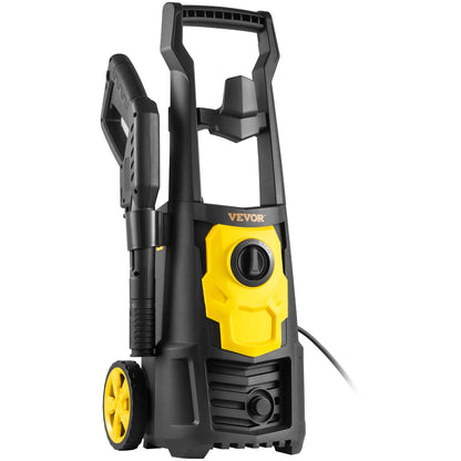 VEVOR Electric Power Washer, 2000 PSI, Max 1.65 GPM Pressure Washer W/ 30 Ft Hose & Reel, 5 Quick Connect Nozzles, Foam Cannon, Portable to Clean Patios, Cars, Fences, Driveways, ETL Listed